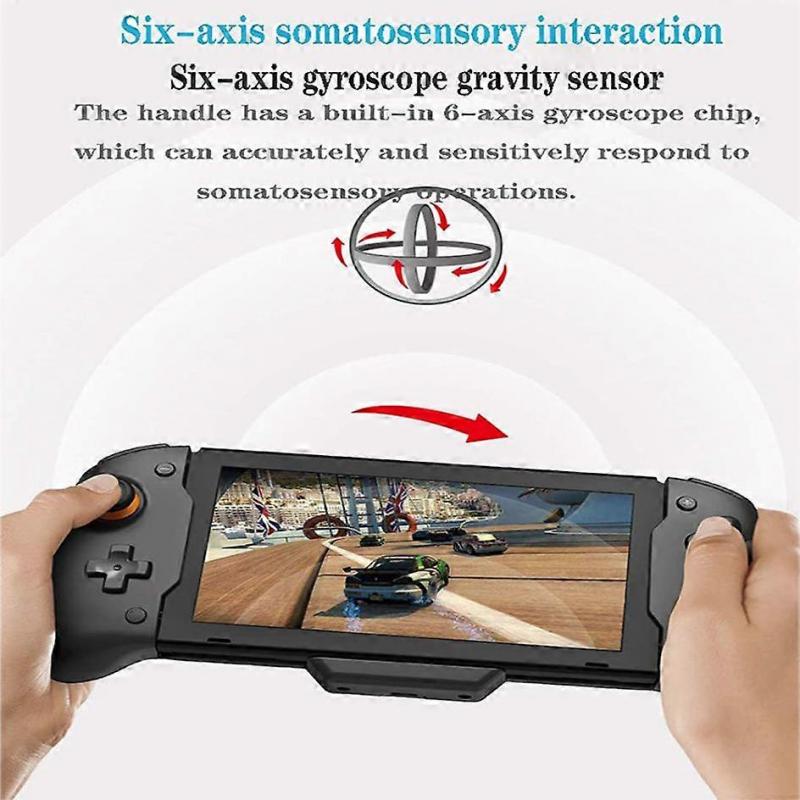For Nintendo Switch Gamepad Controller Handheld Grip Double Motor Vibration Built-in 6-Axis Gyro Design Joycon with Storage Box