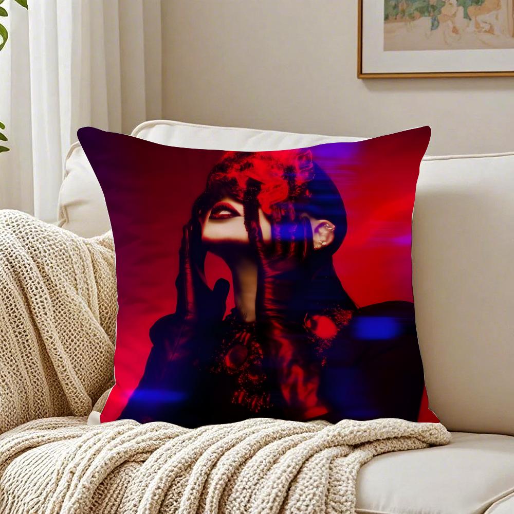 Retro Rock Band DDorothy Cushion Cover Linen Pillowcase Soft for Sofa Bed Home Room Decor
