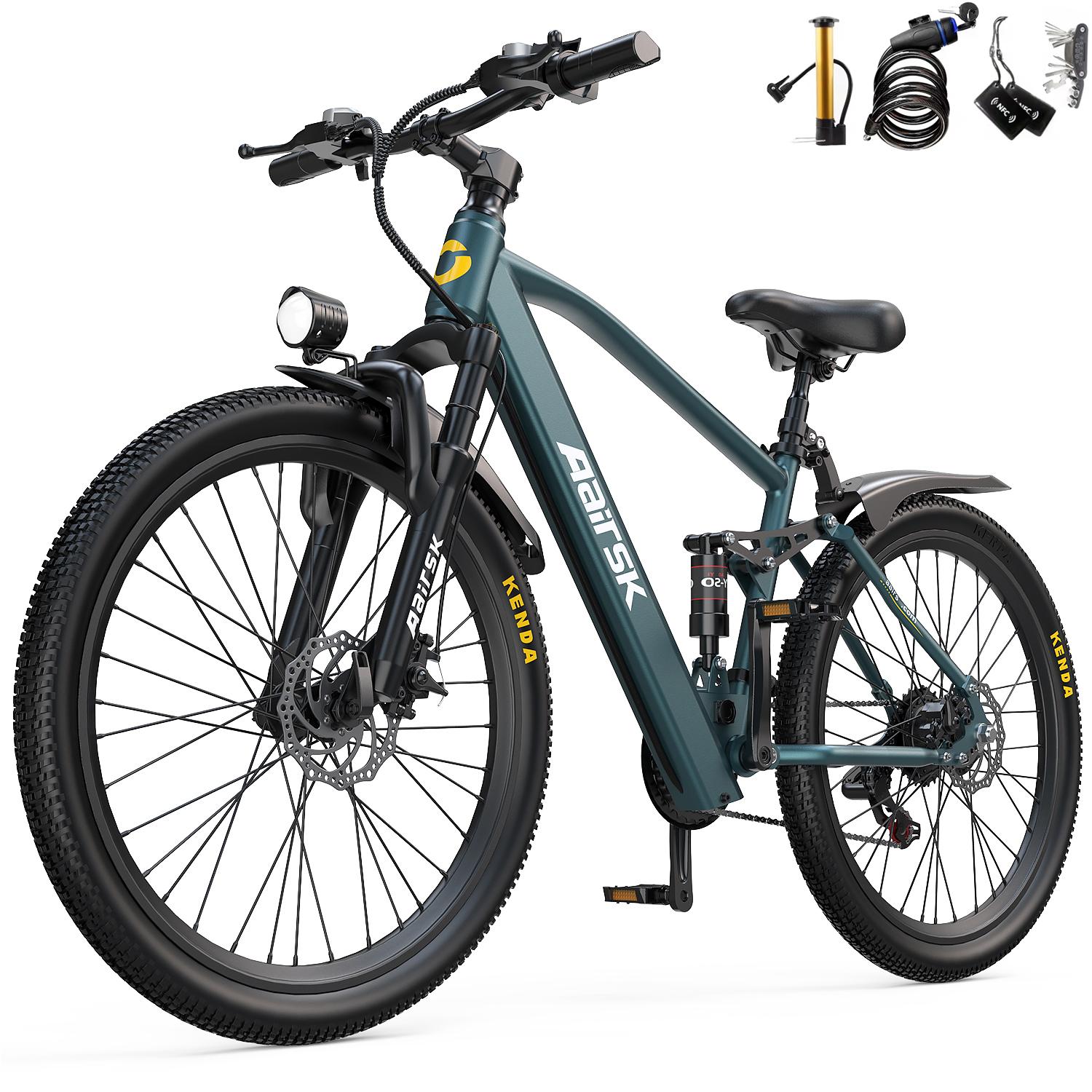 Aairsk GT900 Electric Bike, 21 Speed