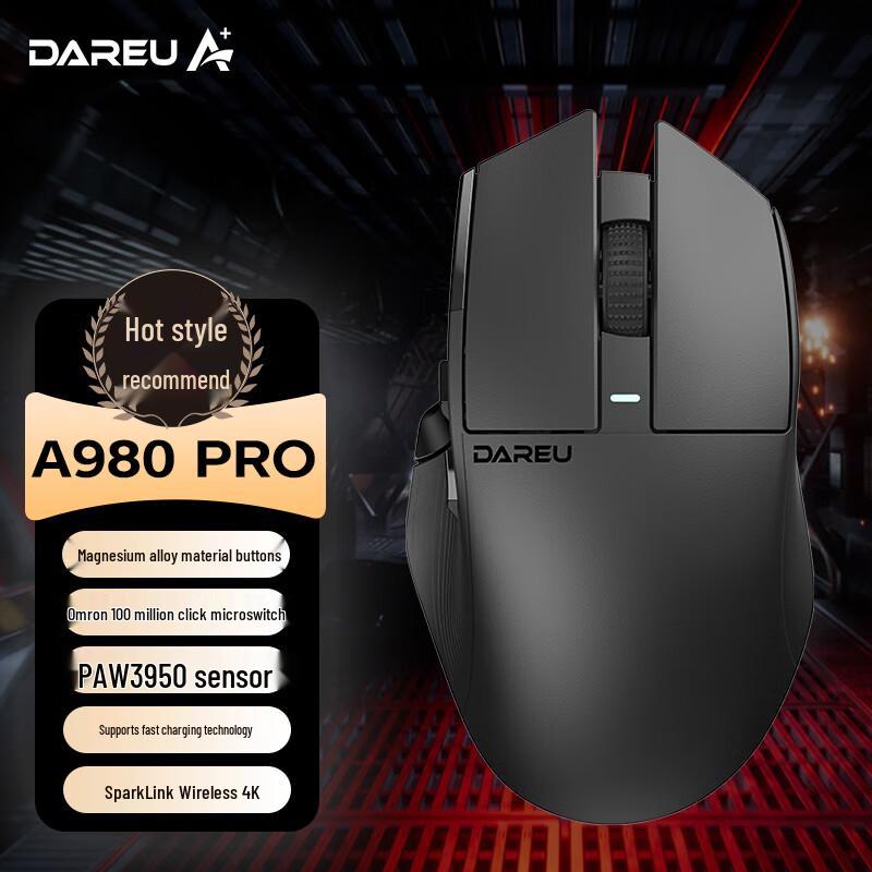 

Dareu A980 Pro Tri-Mode Wireless Gaming Mouse