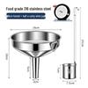 Food Grade 316 Stainless Steel Funnel & Wine Ladle Set