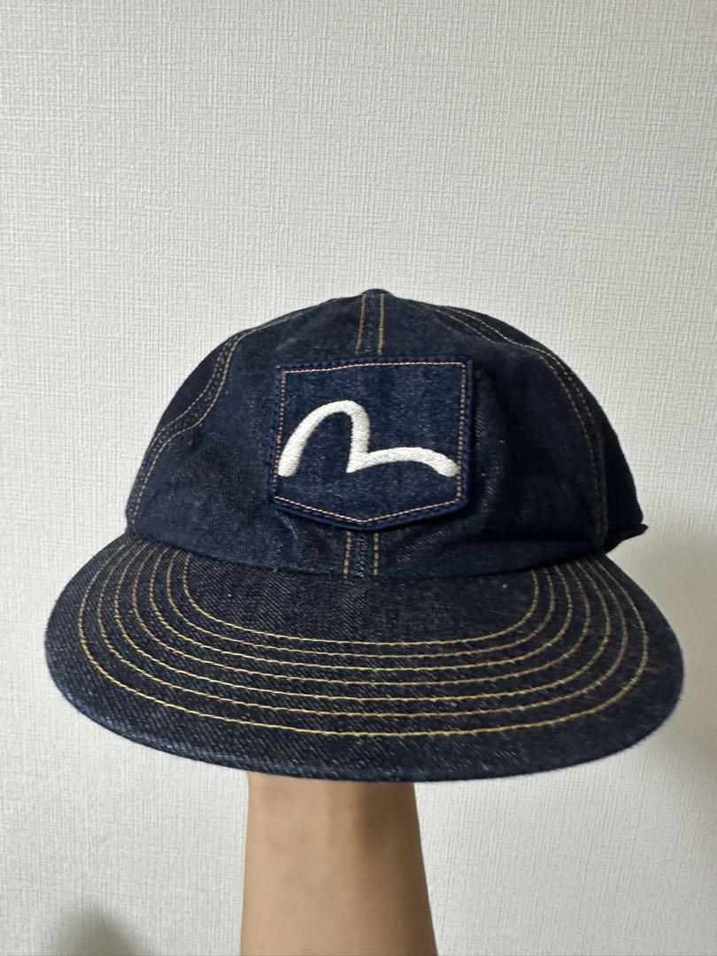 

[USED] Evisu denim cap sample item, super rare
