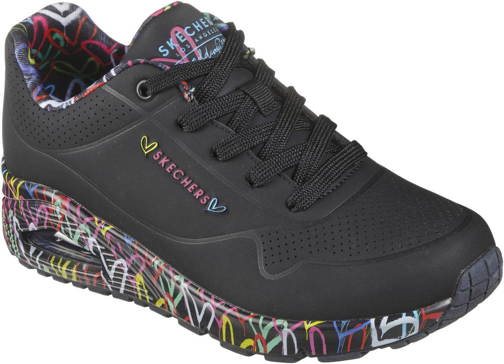 Skechers X JGoldcrown Sneakers: One - Loving Love Black