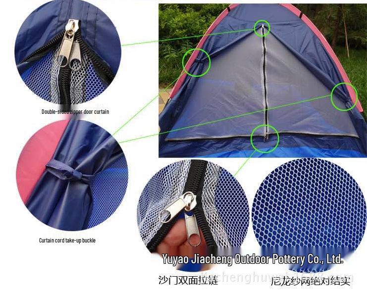 Polar Tiger Single Outdoor Camping Tent with Straight Door