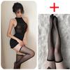 Sexy lingerie Hollow transparent uniform secretary outfit tight fitting bag hip skirt 2-piece set sexy hot lingerie for women