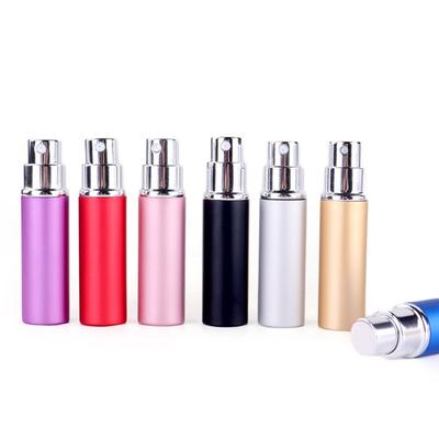 5ml Travel Liquid Container Aluminum Empty Refillable Bottle Metal Perfume Atomizer