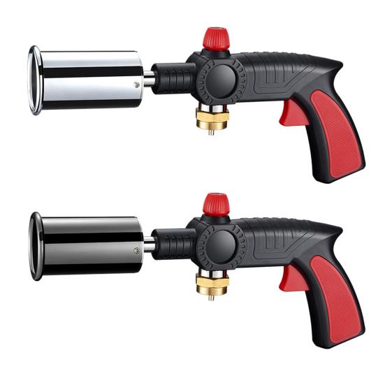 Portatif Izgara Alevi Hafif Ayarlanabilir Alev Propan Alevi Kamp Ateşi Başlatıcı Açık Hava Kamp Yürüyüş Yemek Pişirme Barbekü Kömürü Propan Alevi