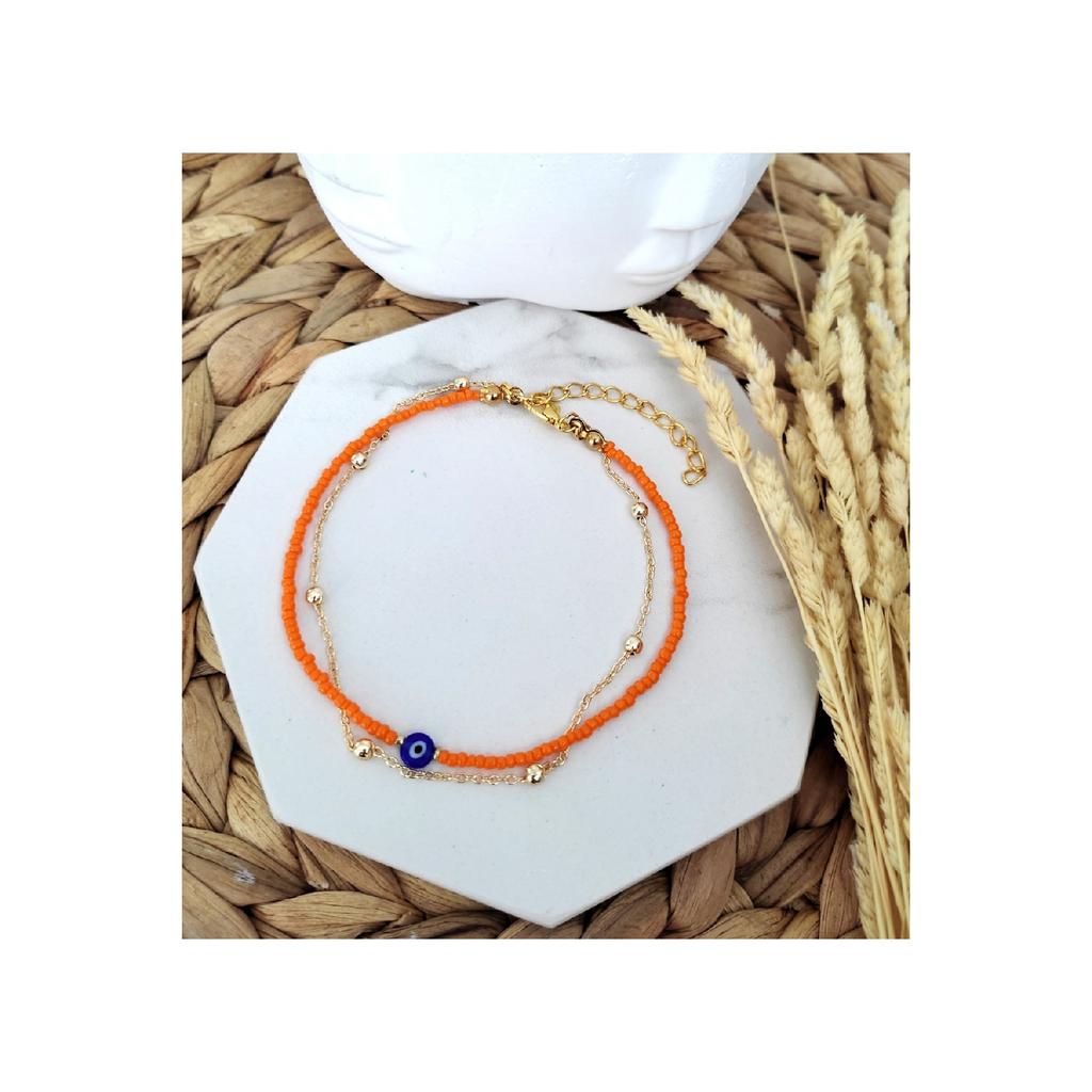 Weibliche Augenperlenkugel Roter Herbstroter Autor