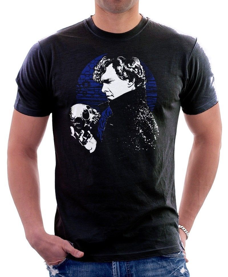Sherlock Holmes Detective Watson t-shirt 9786 S разноцветный