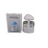 New Mini Desktop Rain Sound Humidifier with Night Light and Colorful Gradient for Bedroom Relaxation