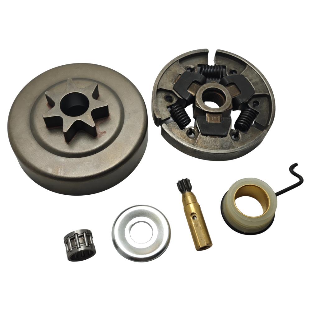 .325" 7T Clutch Drum Worm Gear Kit For STIHL 017 018 MS170 MS180 170 180 021 023 025 MS210 MS230 MS250 Chainsaw Part
