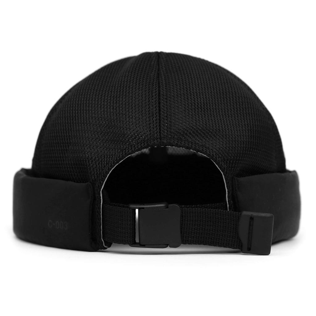 UNDERCONTROL Schirmlose Matrosen Fischer Leon Nylon Supplex UPF 40 Sommer Netzmütze Aufgeschlagene Krempe Schirmlose Hafen Docker Taktische Schnalle Mütze Beanie