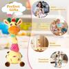 Dancing and Talking Giraffe Toy Repeats What You Say Plush Animal Baby Toy Volume Adjustment Swing Dancing Giraffe Plush Toy