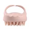 LOHAS Factory Biodegradable Wheat Straw Scalp Massager Soft Silicone Hair Brush Shampoo Head Scalp Massage Brushes Comb for Head