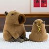 Lovely Capybara Plush Toys Kawaii Capibara Plushie Pillow Stuffed Soft Animal Doll Capybara Toy Pendant Toy Gift