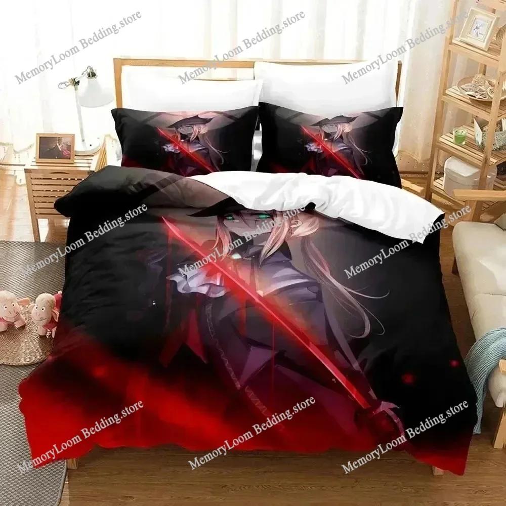 3D Print Game Lady Maria Bloodborne Bedding Set Bed Set Quilt Cover Pillowcase Comforter king Queen Size Boys Adult Duvet Cover