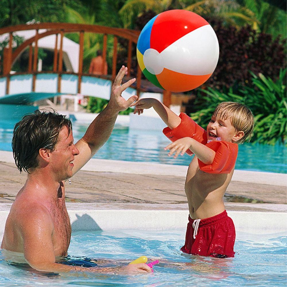 30cm/40cm Aufblasbarer Strandball Große Aufblasbare Strandbälle Lustiges Party-Spielzeug Für Kinder