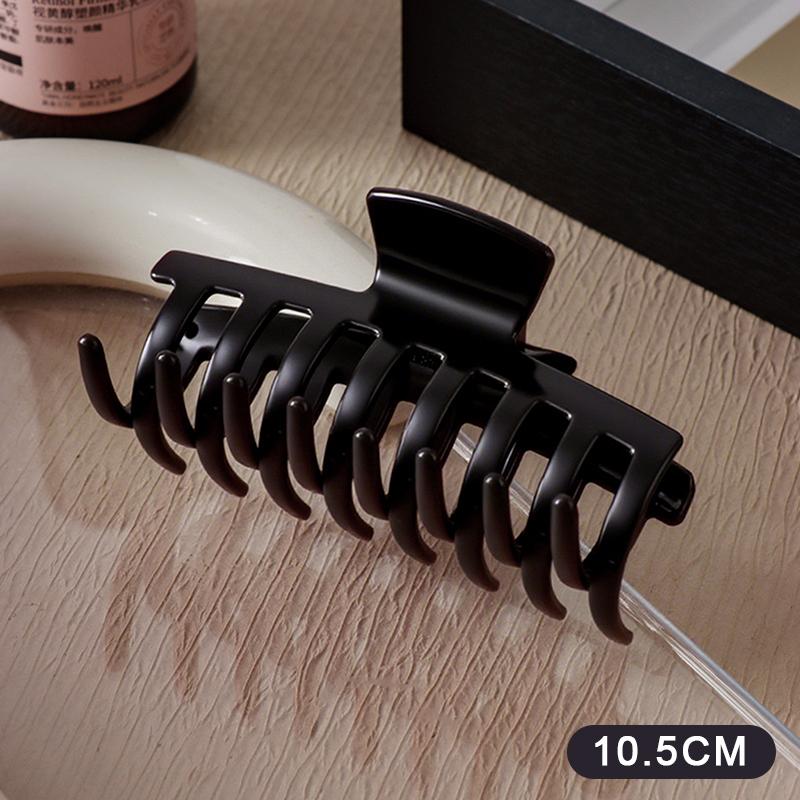 Soft Silicone Hairpin Shark Clip Hairpin Soft Anti-Collision Back Head Clip Anti-Fall Durable Square Keel Clip