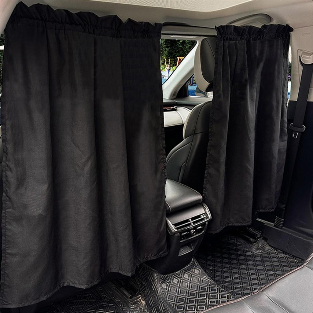Privacy Car Curtains Car Window Sun Shades Screen Kit Cover Shade Protector Visor Shield For RV Camping Van Tent Sleeping Travel