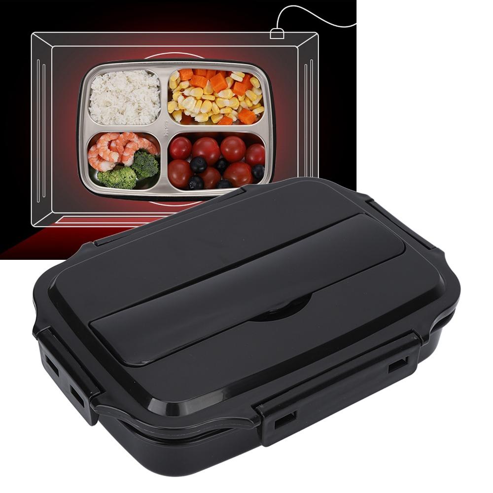 1.2L Leakproof Lunch Box 304 Stainless Steel Bento Lunch Box Insulated Lunch Box  For Office