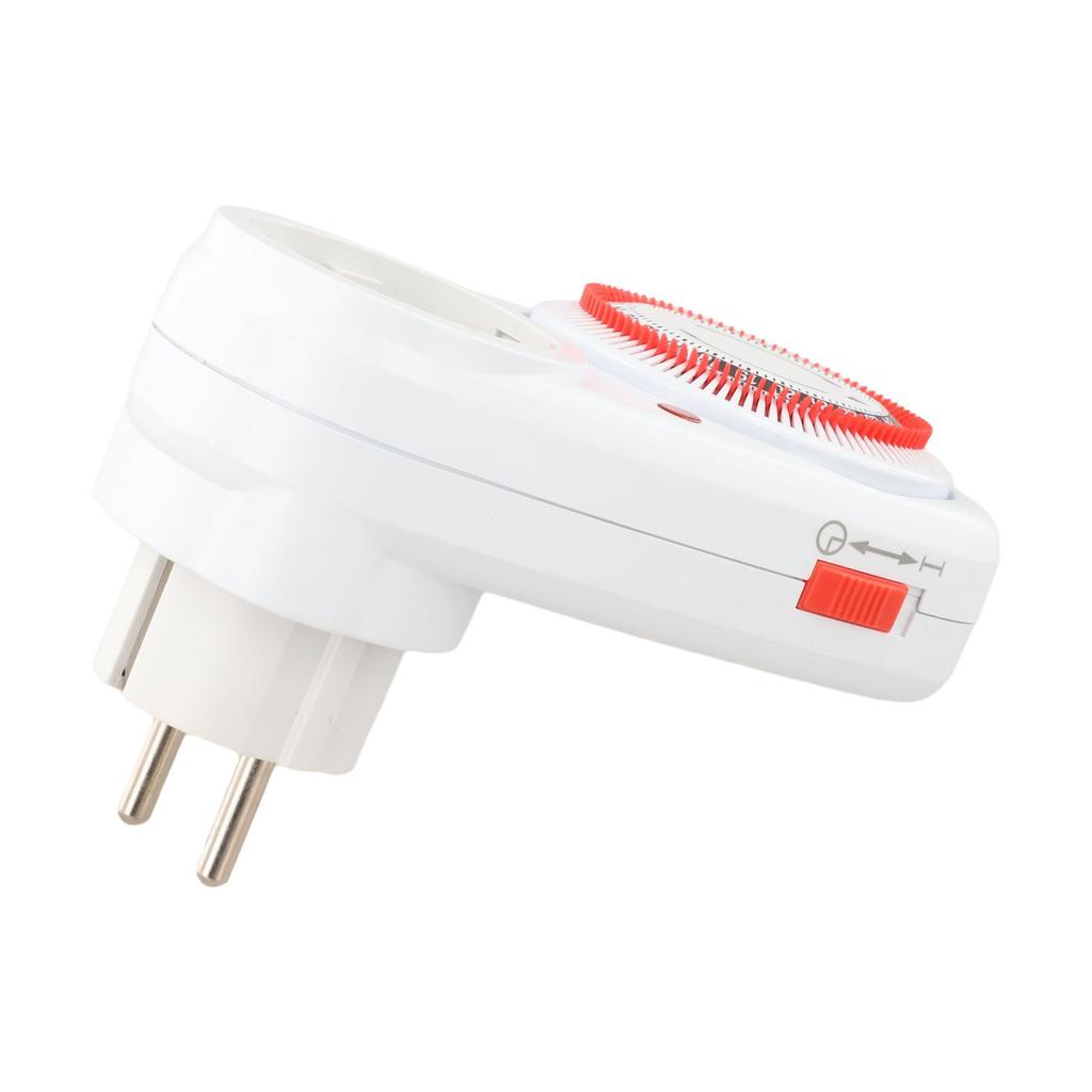 For Household Appliances Mechanical Timer Socket For Energy Management European Standard Flame Retardant Material