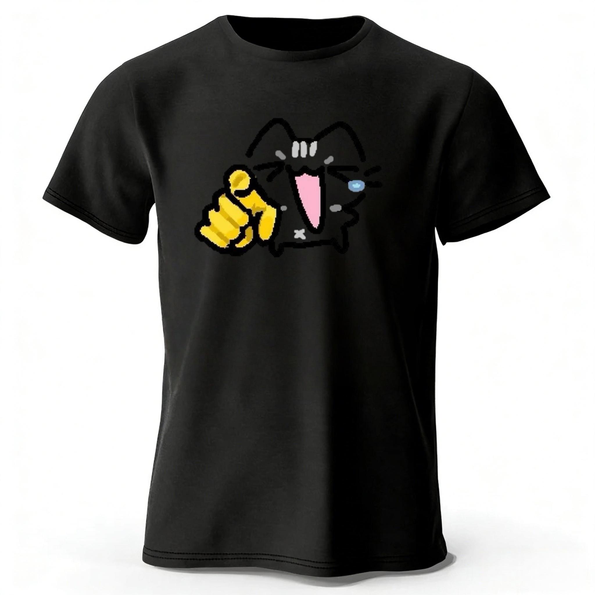 

Summer Cotton Short Sleeves Men s Fashion Casual Sports T-shirt Large Loose Top XXXL чорний