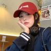 Spring and Summer Women's Versatile Trendy Baseball Cap Men's Outdoor Sunscreen Visor Hat Letter Embroidery Soft Top Cap
