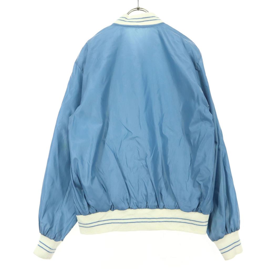 EXPEDITIONS 90s Old Long Sleeve Reversible White Zip Blouson M Light Blue Men's Used