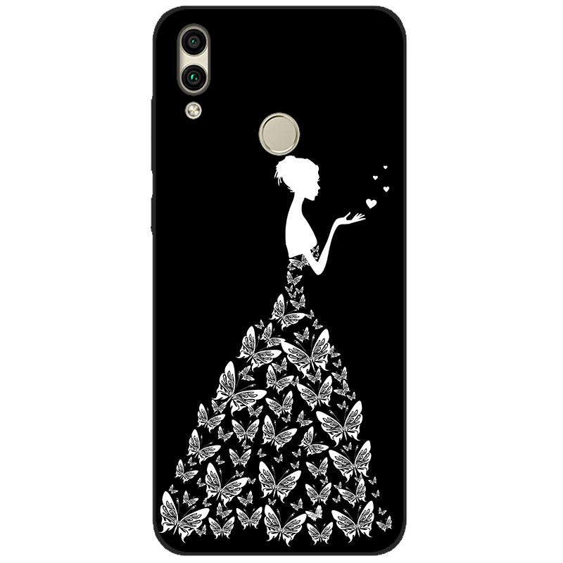 For Huawei Honor 8C 8 C Shockproof Protective Phone Case on Honor 8C Fashion Silicone Cover Honor8C Case 6.26" Honor 8C Case