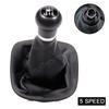 MT 5/6 Speed Gear Shift Knob Lever Shifter Gaiter Boot Cover For VW Passat B5 B5.5 1997 1998 1999 2000 2001 2002 2003 2004 2005