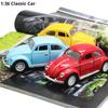 Classic Vintage Car Alloy Material Pull Back Door Car Children's Toy