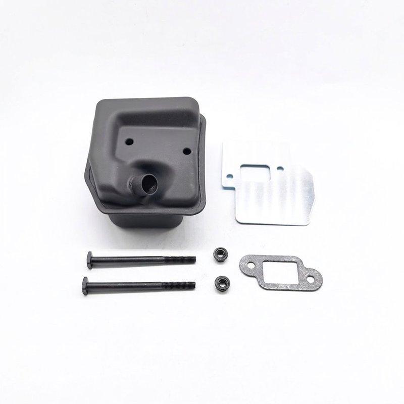 Exhaust Muffler Assembly For MS250 MS230 MS210 Chaaw Engine Maintenance Part High Quality Steel Components Efficient Repair