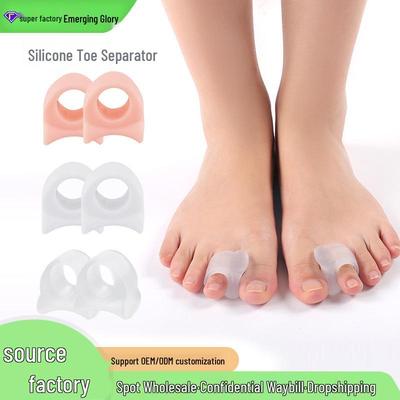 Silikon-Zehentrenner & Hallux-Valgus-Korrektor - Kleiner Zehenstrecker & Daumenschutz