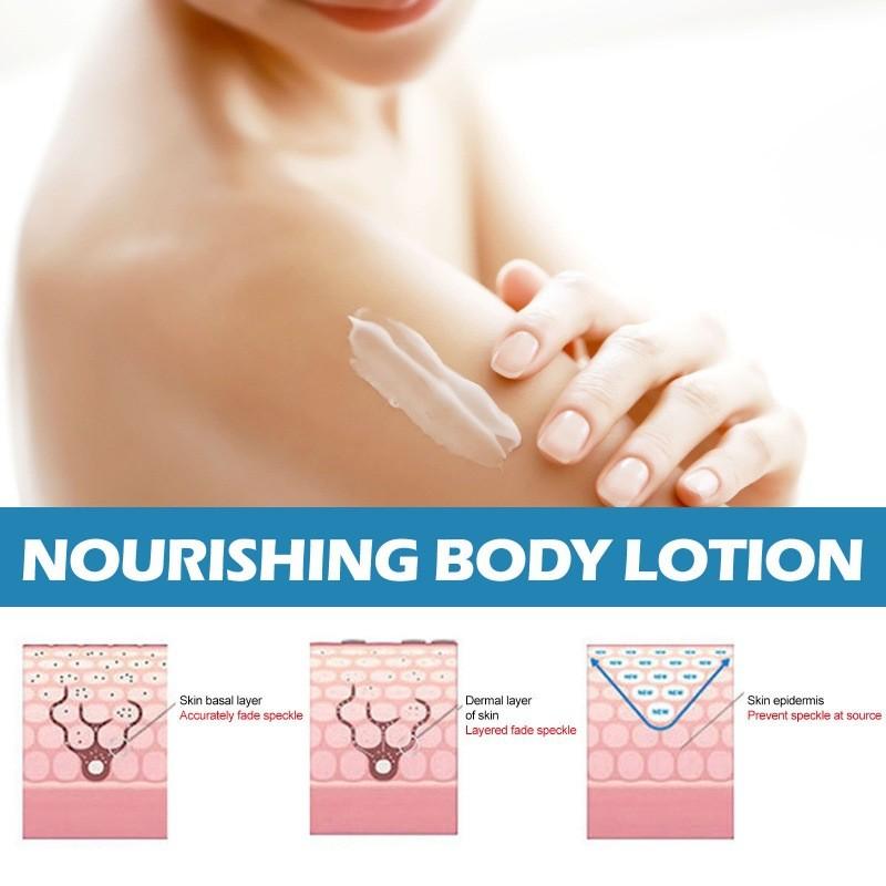 Ouhoe Brightening Moisturizing Lotion Hydrating Body Cream For Radiant Skin 100ml