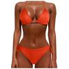 Women's Fashion Sexy Split Bikini Lace-Up Erotic Lingerie (No Padding)