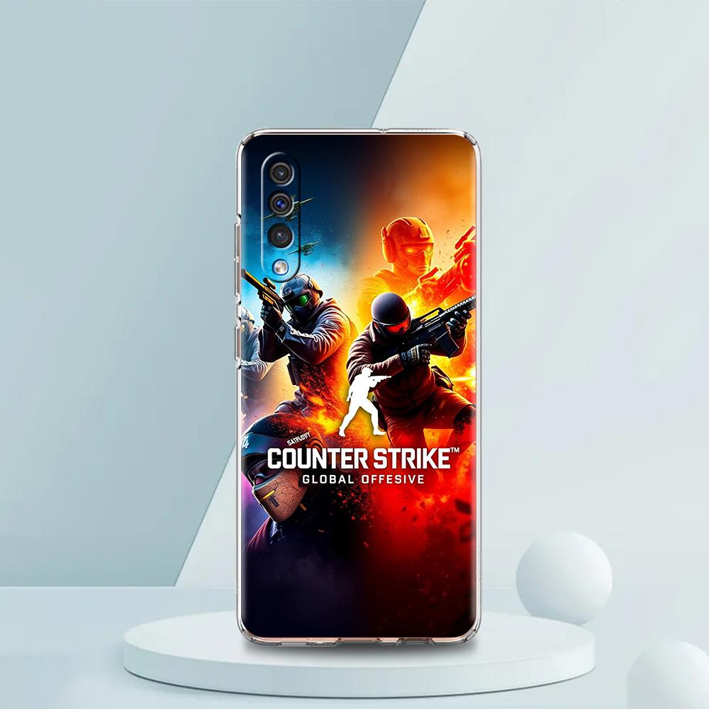 Counter Strike CS GO Hot Game Transparent Phone Case for Samsung Galaxy A16 A14 A12 A22 A24 A42 A02 A03S A06 A30 A40 Soft Cover