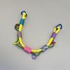 Backpack Hanging Rope Chain Dopamine Color Anti-break Expansion Decor for Hiking Camping Travel School Bag