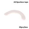 20 Stück/Karton Elastische Stoma-Barriere-Streifen Hydrokolloid Wasserdicht Auslaufsicher Hautklebend Stoma-Barriere-Band Für Kolostomiebeutel
