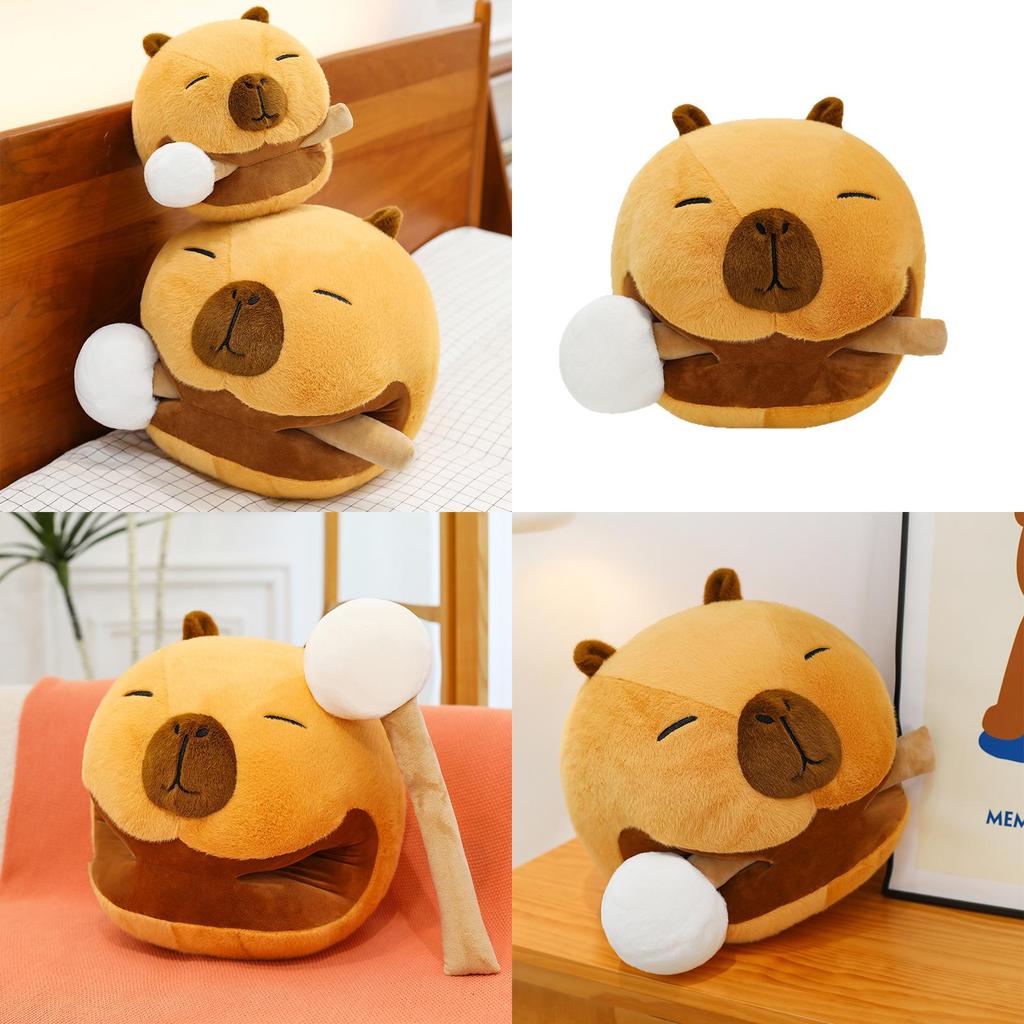 Plush Capybara Toy With Pp Cotton Filling For Kids And Home Decor