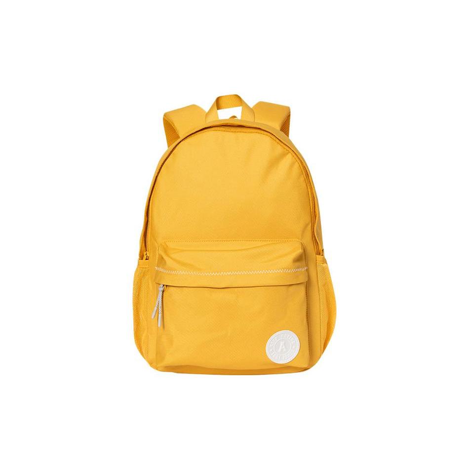 New Anta Life Collection 600D*600D78T/PU Double Coated Backpack Regular Unisex Malt Yellow 192318151-4
