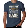 Harp Player Mistakes Tshirt Big And Tall Basic Tee Shirt