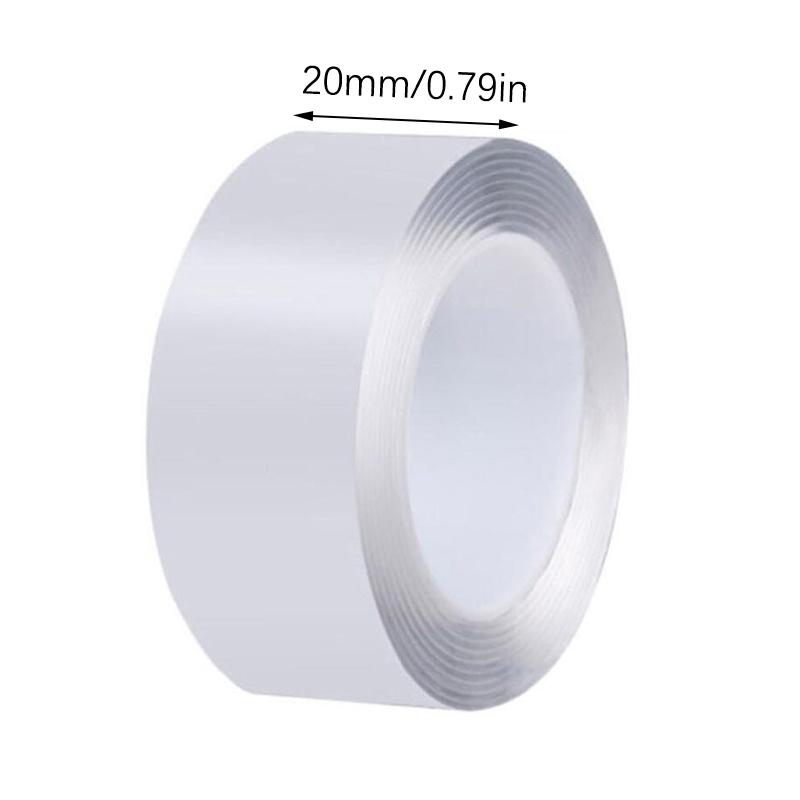 1/2/3/5M Nano Bandă Bandă dublă Bandă Transparentă Reutilizabilă Benzi Adezive Impermeabile Curățabile Bucătărie Accesorii de baie Benzi
