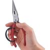 Lobtex J-CRAFT Longitudinal Bent Long Nose Pliers with Grip Adapter, J150RBTG