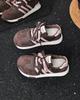 Korean version ins casual sports double shoelaces color matching soft sole big head German training women 2025 new retro Forrest Gump board shoes