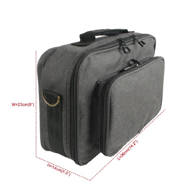 Light Weight Guitar Pedal Bag Durability Functional Guitar Pedalboard Carriers for Ample Storage And Stability