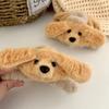 Plush Puppy Hair Clips Women Korean  Simple Hairpin Elegant Girls Shark Clip Hair Accessories
