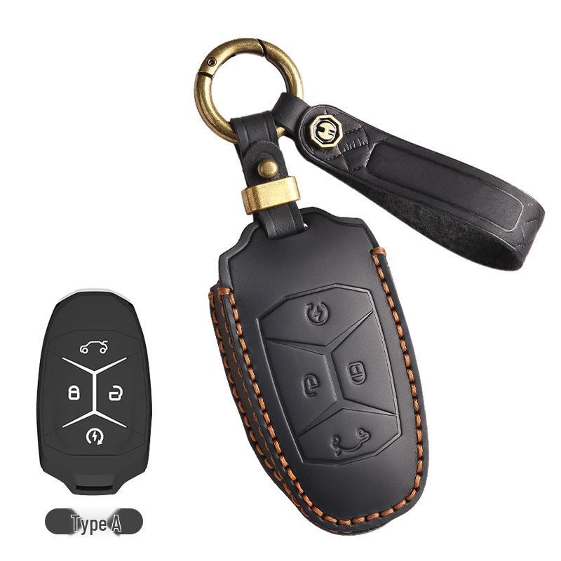 Lynk&Co 03/08 Leather Key Case for Hatchback and New Energy Models