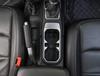 Compatible with Jeep Wrangler JL 2018+, Front Water Cup Trim Frame, Drink Holder Decorative Frame, JL Accessory, Stylish ABS Silver