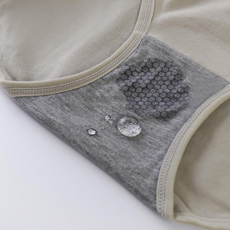 Baumwollunterwäsche mit hohem Bund für Übergrößen-Frauen und ältere Damen