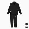 Running Training Top and Bottom Set TRAIN FAVORITE Tracksuit 526371 Gray Men's Black/Vapor (05)